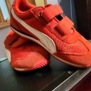 Puma Toddler ST Runner Nylon V Casual Sneakers Red